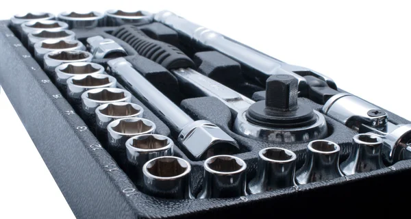 Kit de ferramentas de mecânica — Fotografia de Stock