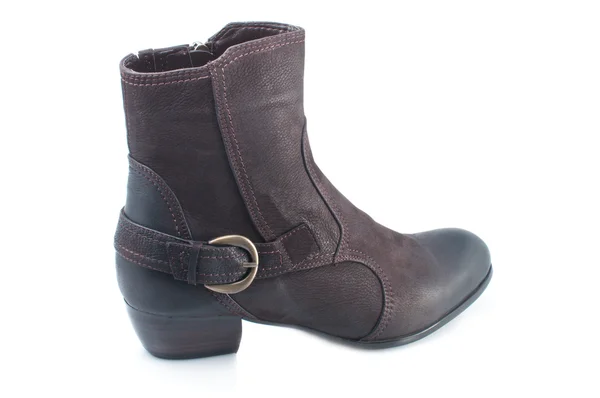 Zimní ženské boot — Stock fotografie