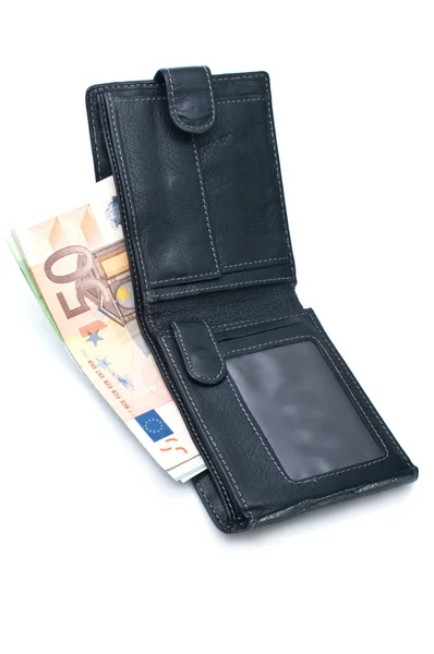 지갑 과 돈 — 스톡 사진