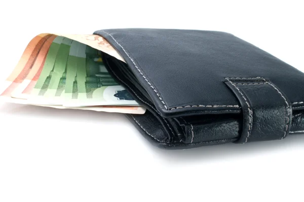 Πορτοφόλι και χρήματα — Φωτογραφία Αρχείου