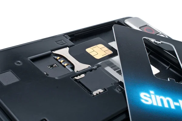 Stock image Sim card