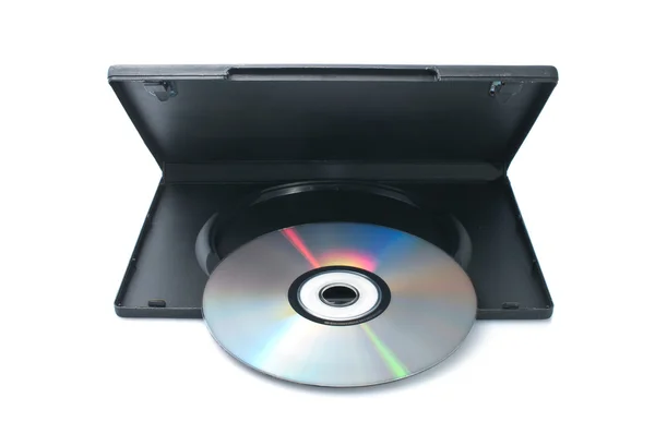 DVD disk with case — Stock Photo, Image
