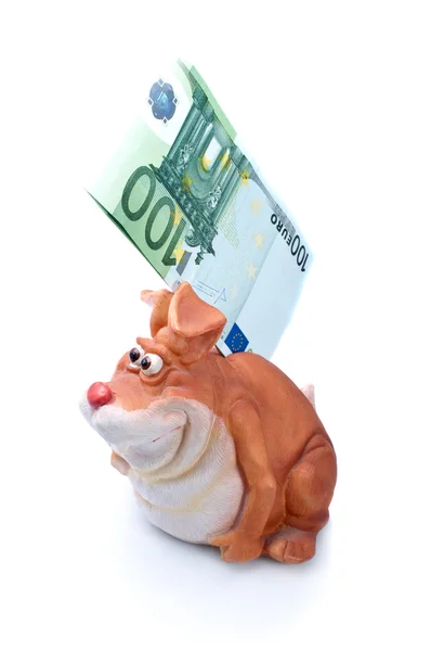 Přesto banka a euro — Stock fotografie