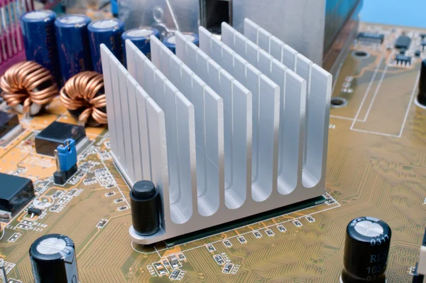 Chipset Radiator — Stock Photo, Image