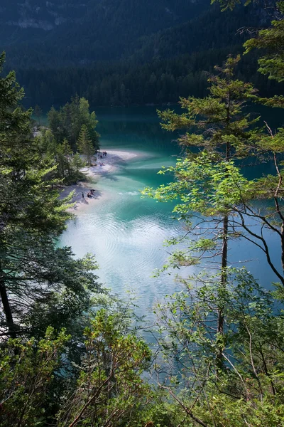Lake tovel brenta dolomites içinde — Stok fotoğraf