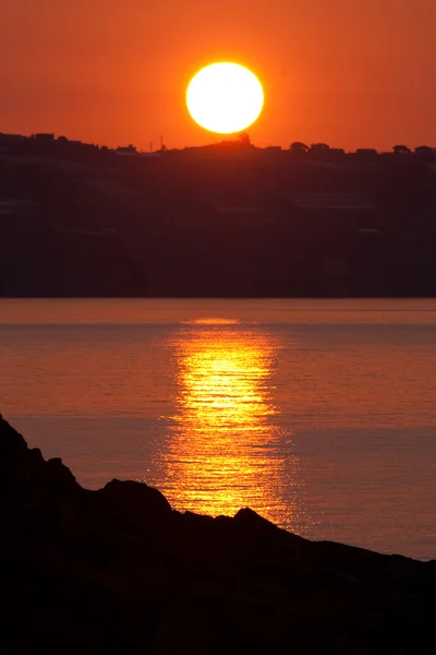 Sonnenuntergang Meer — Stockfoto