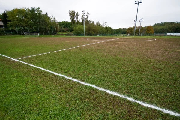 stock image Soccer field