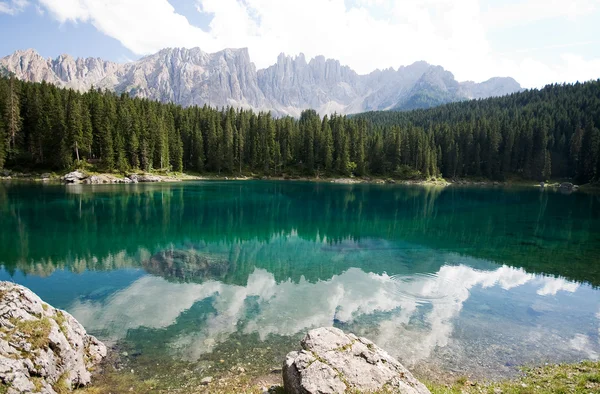 stock image Lake of Carezza