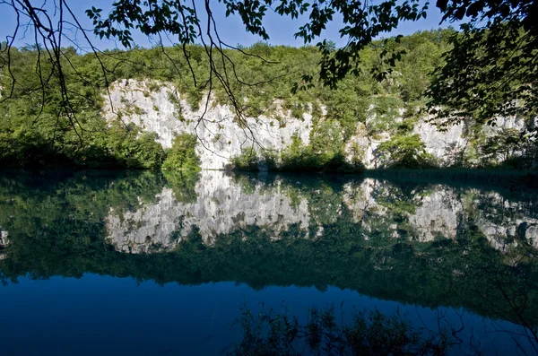 Grelle Blicke auf plitvice - croazia — Stockfoto