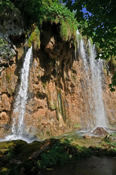 Cachoeira - lagos plitvice — Fotografia de Stock
