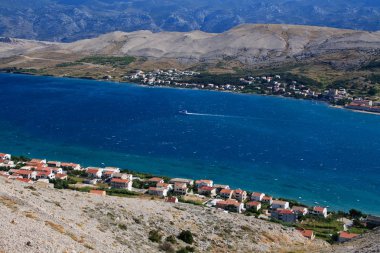 Bay of Pag - Croatia clipart