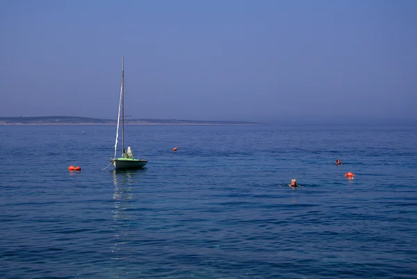 Пляж Симуни - Хорватия — стоковое фото