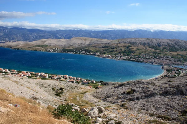 Bucht von Pag - Kroatien — Stockfoto