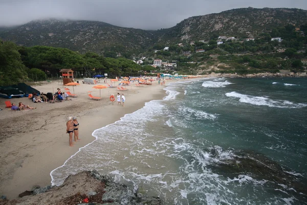 The beach of Fetovaia - Elba — Stock Photo, Image