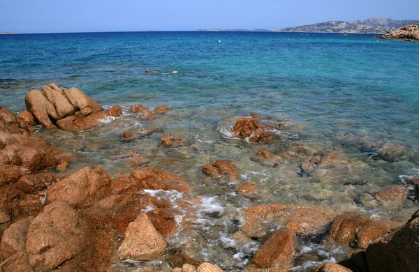Bijzonder Uitzicht Het Strand Sardinië — Stockfoto