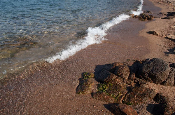 Zvláštní Pohled Pláž Sardinie — Stock fotografie