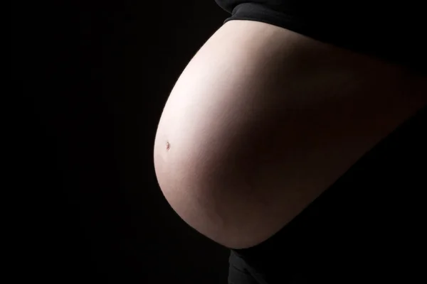 Senhoras grávidas galo — Fotografia de Stock