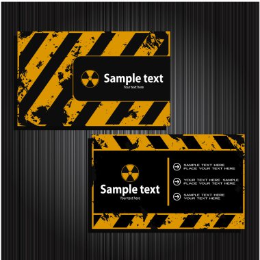 Business cards set 26 clipart