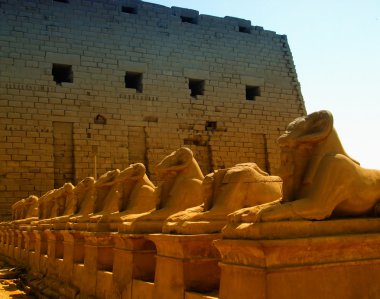 Karnak temple 01 clipart