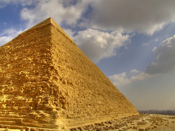 Stora pyramiden — Stockfoto