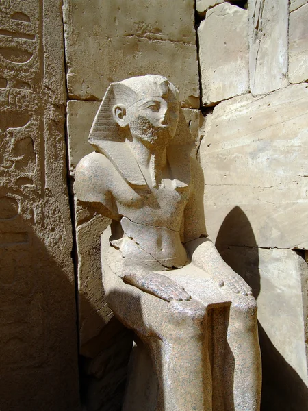 Karnak temple statue 07 — Stock Photo, Image