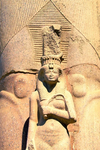 Estatua del templo Karnak 02 — Foto de Stock