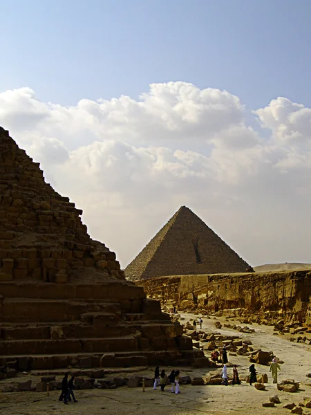 23 giza piramitleri — Stok fotoğraf