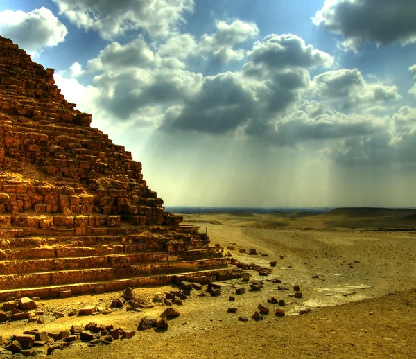 Pyramiden von Giza 25 — Stockfoto
