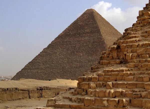 Pyramiden von Giza 34 — Stockfoto