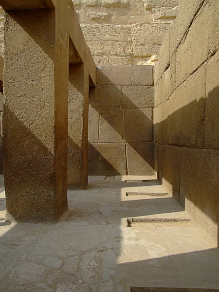Kuil dekat sphynx di cairo, Mesir — Stok Foto