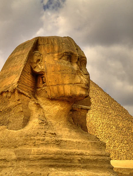 埃及狮身人面像 — 图库照片