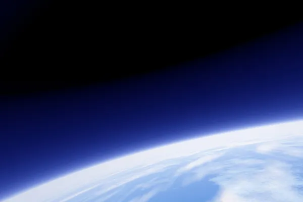 Орбіта землі — стокове фото