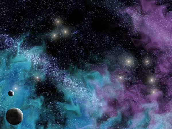 Туманность Starscape — стоковое фото
