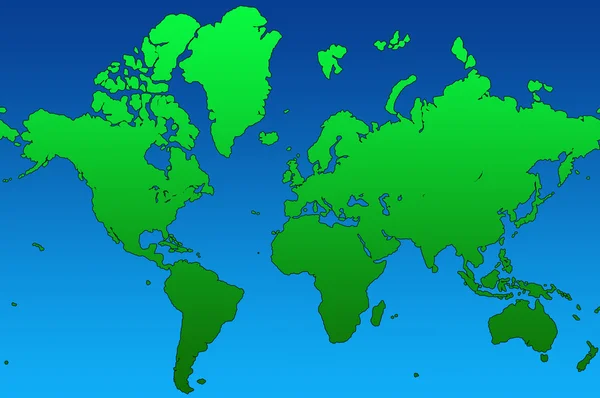 Карта світу 08 — стокове фото