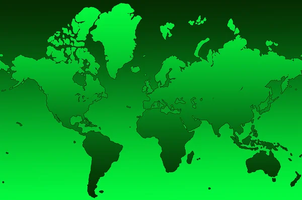 Mapa del mundo 09 — Foto de Stock