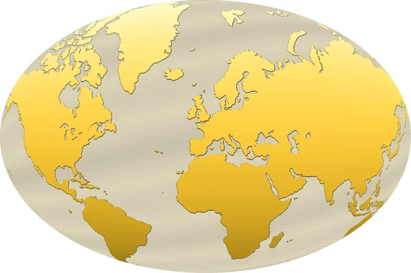 Mapa do mundo 17 — Fotografia de Stock