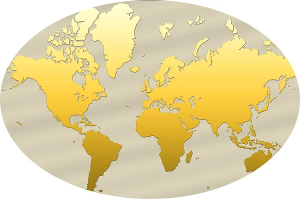 Mapa świata 17 — Zdjęcie stockowe
