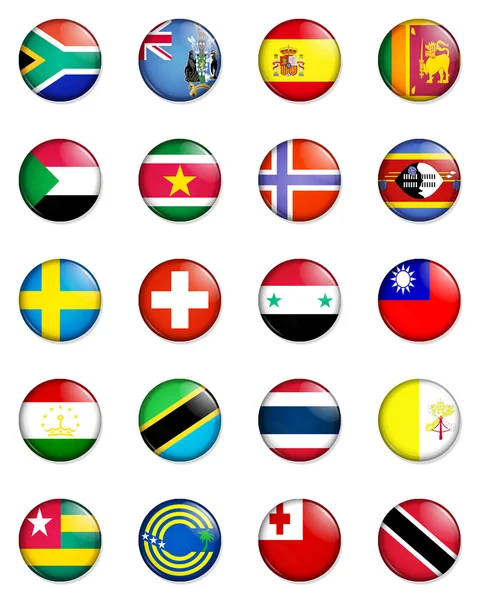 Flags of the world 12 — Stock Photo, Image