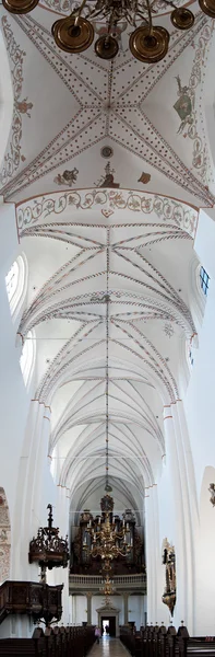 Wnętrze kościoła w Aarhus — Zdjęcie stockowe