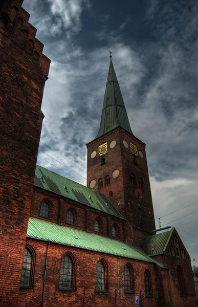 Igreja de Aarhus HDR 03 — Fotografia de Stock