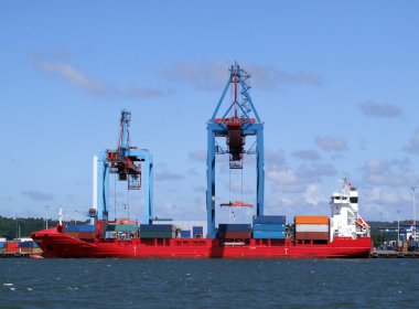 Gothenburg harbour 09 clipart