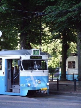 Gothenburg tram 03 clipart