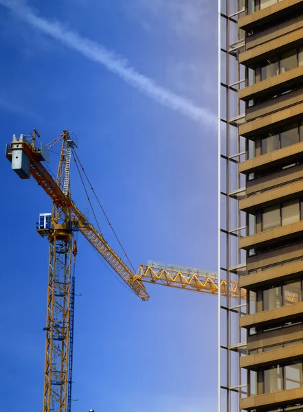 Construction cranes 03 — Stock Photo, Image