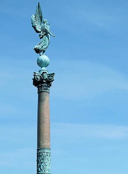 Estátua de anjo de Copenhaga — Fotografia de Stock