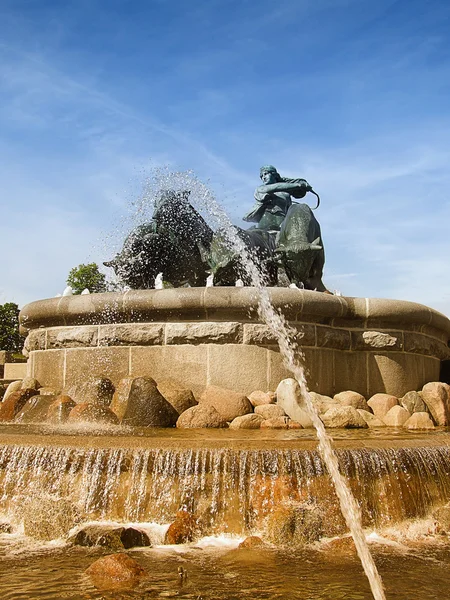 Fontana di Gefion 08 — Foto Stock