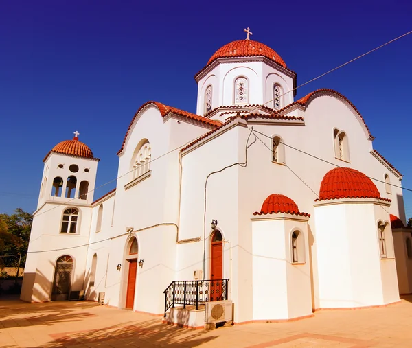 Kirchenpanorama von Rethymnon — Stockfoto