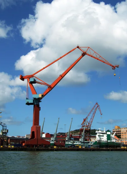 Shipping industry crane 07 — Stock Photo, Image