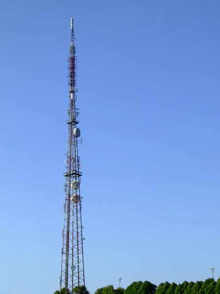 Communications mast 05 — Stock Photo, Image