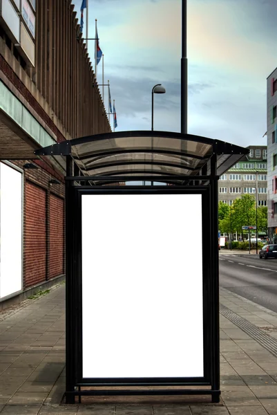 Автобусная остановка HDR 09 — стоковое фото