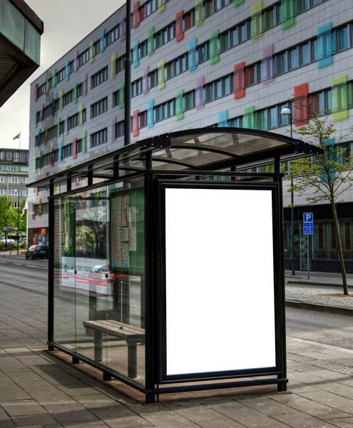 Bus stop HDR 10 — Stock Photo, Image